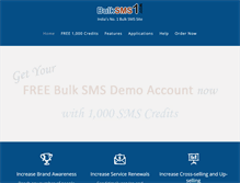 Tablet Screenshot of bulksms1.com